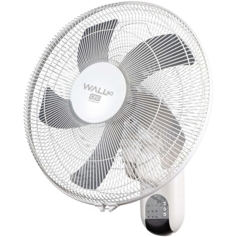 Ventilatore a Parete Con Telecomando e Timer Diametro 40cm