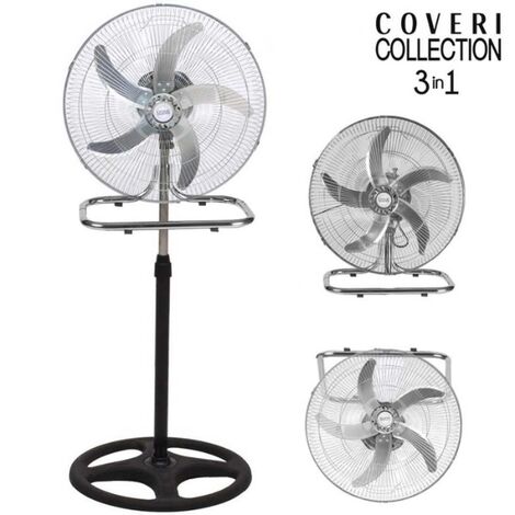 ARTÉMIS + ventilatore a colonna 50W - 40cm - 5 pale in ABS - Digitale -  telecomando