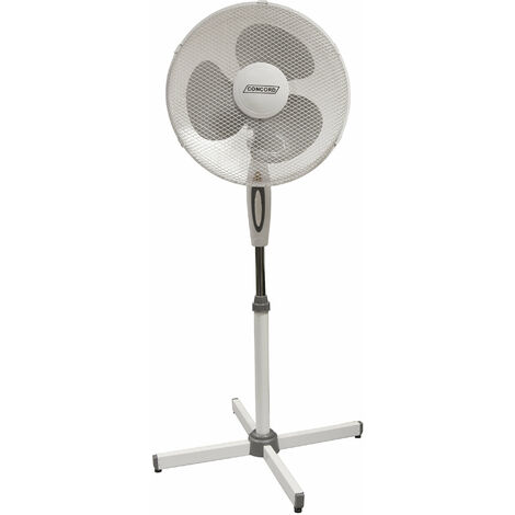 Ventilatore a Piantana Ø40cm Oscillante 3 Velocità 50W Bauer