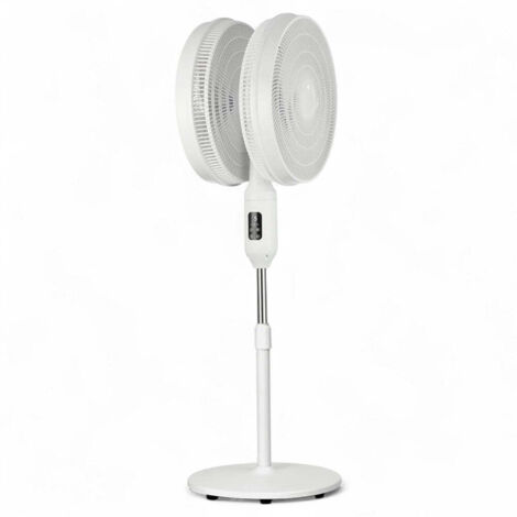 Ventilatore a piantana 50W con telecomando e timer doppio con diametro 40 cm