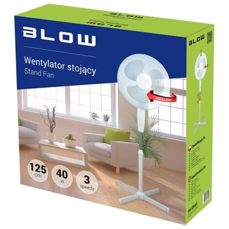 Ventilatore a Piantana Blow 44-064 Bianco 110 W