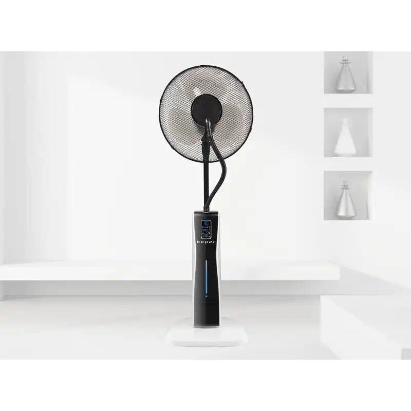 Ventilatore a Piantana Con Nebulizzatore Pannello Touch e Telecomando 75W