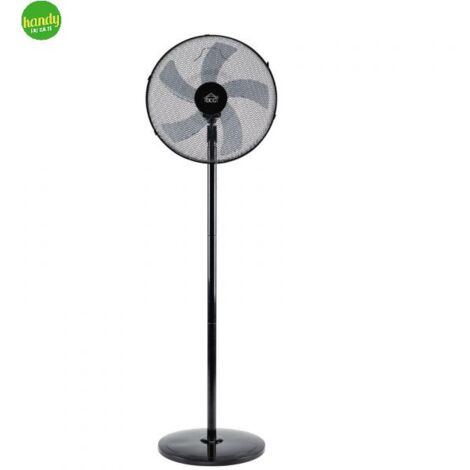 Ventilatore a piantana DCG 5 pale 40W 168H nero