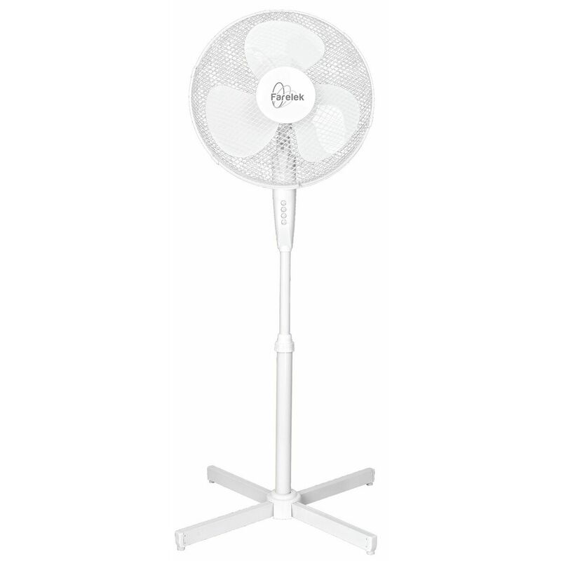 Image of Ventilatore a Piantana FARELEK TENESSEE 50 W Bianco