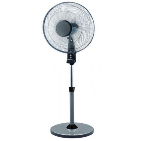 Ventilatore a Piantana Nero Ø40cm Potenza 45Watt Altezza 133cm