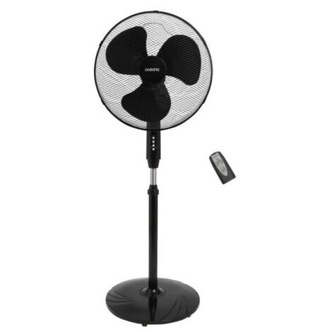 Ventilatore a Piantana Oceanic 683568 Nero 45 W