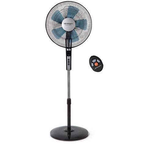 Ventilatore a piantana silenzioso m/distanza 40cm 65w sf-0640 orbegozo