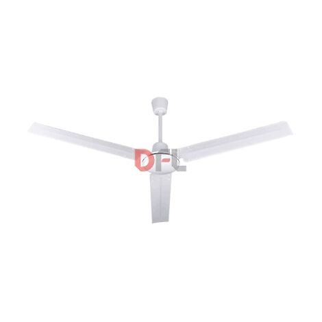 Ventilatore da soffitto, Morea, 152 cm, DC, design, nero/ pale ABS-legno ,  Faro.