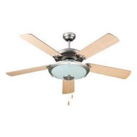 Ventilatore a soffitto DCG VECRD50TL con luce integrata e tecnologia DC a basso consumo