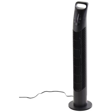VENTILATORE A TORRE OSCILLANTE CON 3 VELOCITÀ E TELECOMANDO DA 40 W