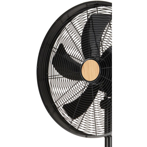 Ventilatore abrila AC nero 50 watt metallo e ABS