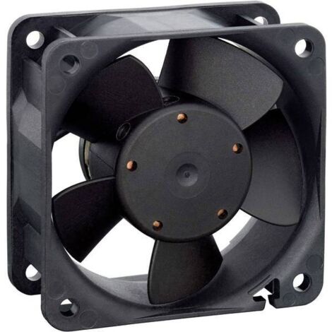Ventilatore assiale ebm-papst 614 NGN nero 24 V 40 m³/h