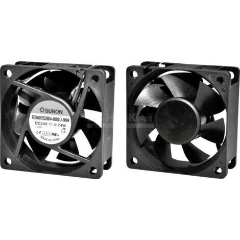 Ventilatore assiale Sunon 60mm silenzioso 24V DC