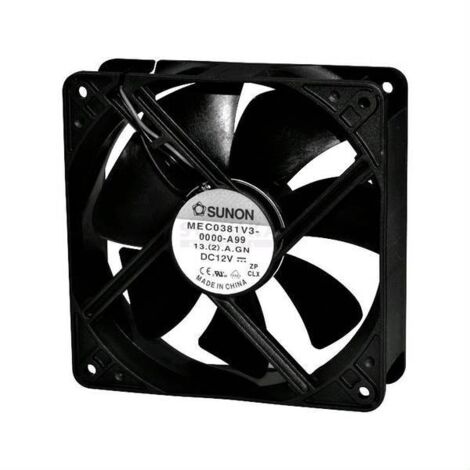 Ventilatore assiale Sunon MEC0381V1-A99 nero compatto