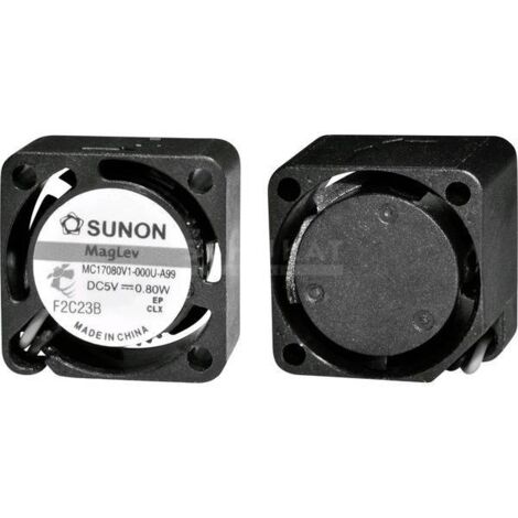Ventilatore assiale Sunon MF17080V11000UA99 compatto nero