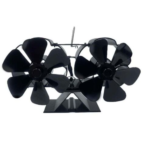 Ventilatore camino a combustione, con distribuzione del calore efficiente e silenziosa, progettato per stufe a legna/carbone