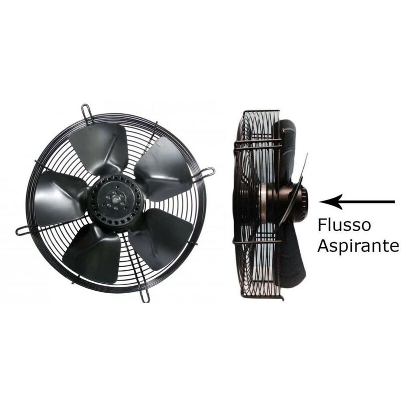 Image of Eurostore07 - ventilatore cella frigorifero aspirante assiale aspiratore ventola - ø 250 mm