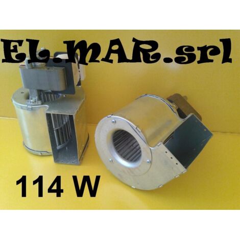 Ventilatore Centrifugo 114 W 230 V Monofase aspirazione doppia