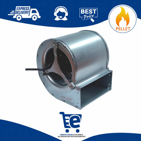 Ventilatore Centrifugo Trial CAD12R-001 Stufa Pellet 164mm Bocchetta 146x63mm