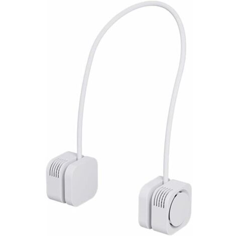 Ventilatore da Collo, Ventilatore da Collo Personale, Ventilatore da Collo con Lama di Ricarica USB Pieghevole Portatile (Bianco)