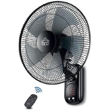 Ventilatore da parete con telecomando DCG VE1697T