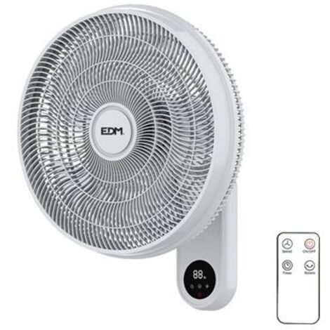 Ventilatore da parete da 55 W 40 cm con controllo EDM