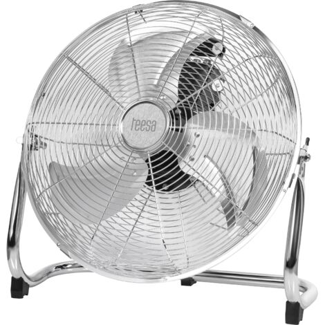 Ventilatore da pavimento Teesa da 40 cm, potente, ideale per officina e per la circolazione dell'aria (90W).