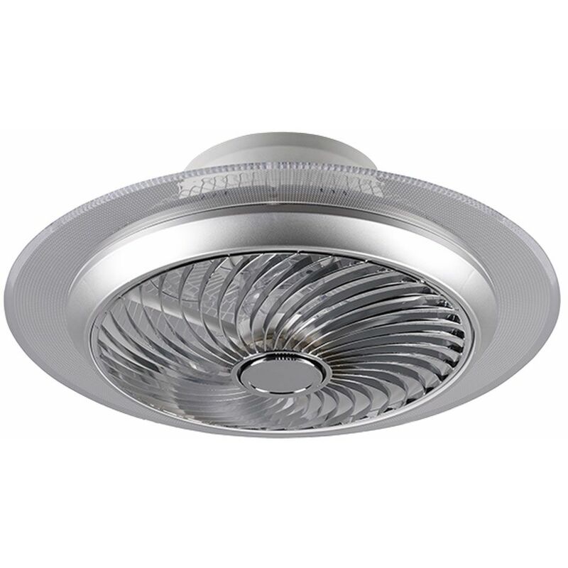 Image of Ventilatore da soffitto a led telecomando lampada dimmerabile ventilatore luce diurna realtiy luci R62432106