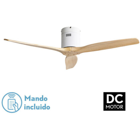 Ventilatore da soffitto Aguilon DC bianco 3 pale senza luce