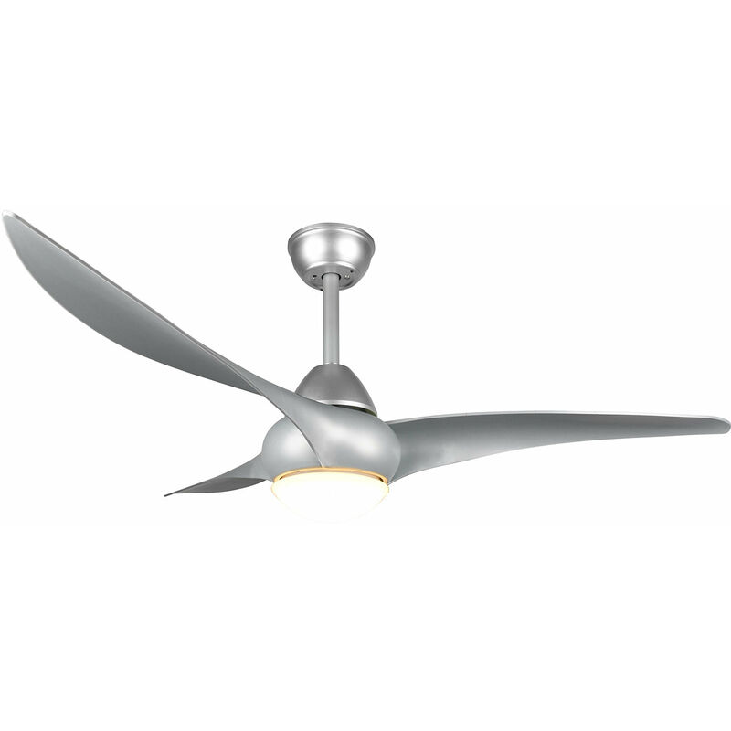 Image of Giordanoshop - Ventilatore da Soffitto con 3 Pale e Lampada led smd Ø145 cm 3 Velocità Titano