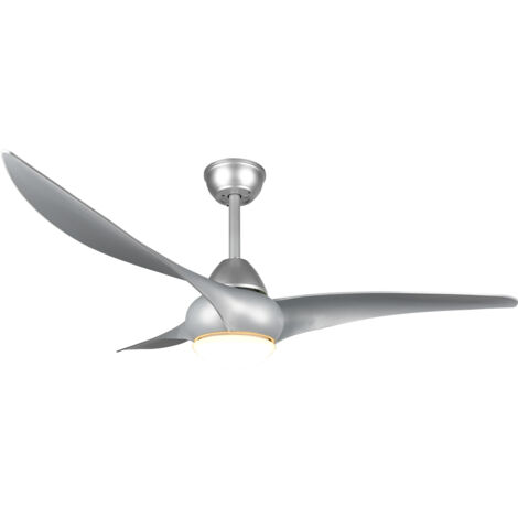 Ventilatore da Soffitto con 3 Pale e Lampada LED SMD Ø145 cm 3 Velocità Titano