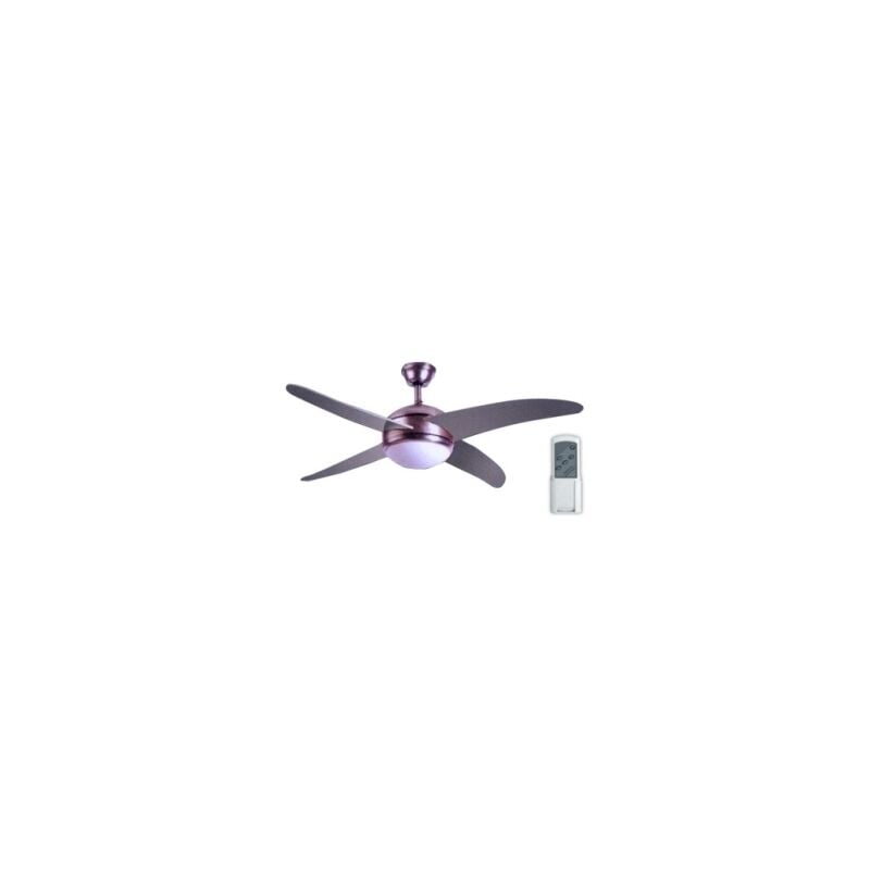 Ventilatore da soffitto con 4 pale in legno