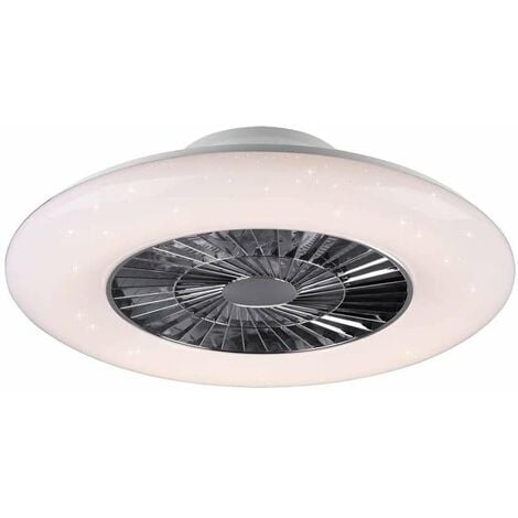 PLAFONIERA LED ALISEO CCT WiFi 40W CON VENTILATORE 3 VELOCITA' E  TELECOMANDO GESTIONE APP