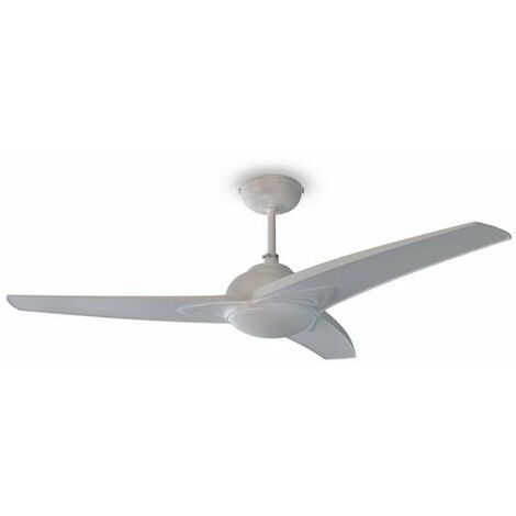 Ventilatore da Soffitto con Luce Cecotec Forcesilence Aero 55 W Bianco