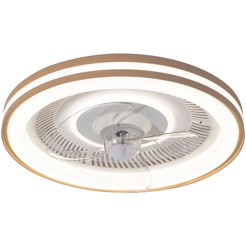 Image of Sulion - Ventilatore da soffitto con motore dc 47cm led 38W cct dim Bianco