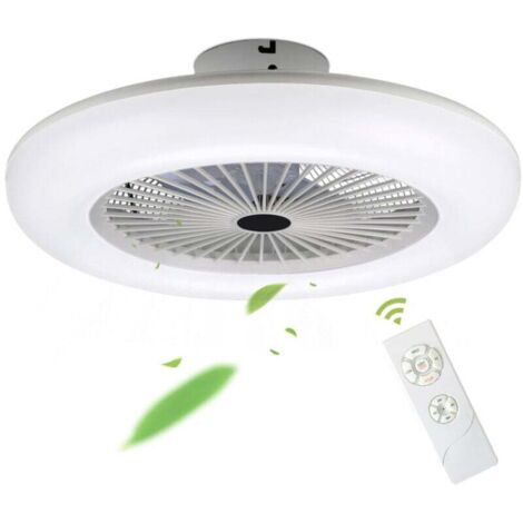 Ventilatore da soffitto con telecomando, lampada da camera moderna per soggiorno, ristorante, camera da letto, 3 colori