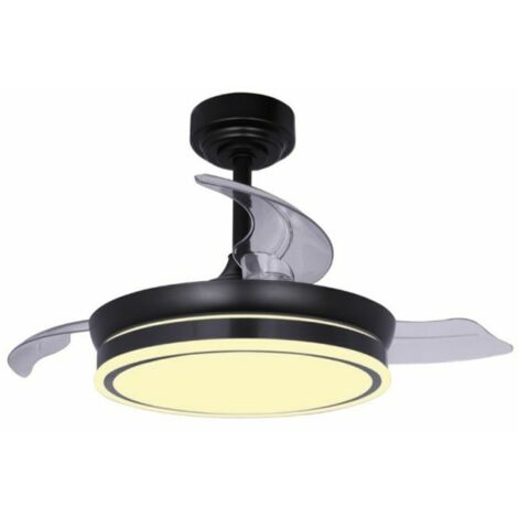 Ventilatore da Soffitto CristalRecord 85-065-46-180 Nero