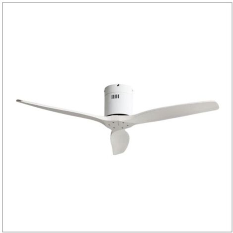Ventilatore da soffitto DC Aguilon bianco 3 pale bianche senza luce