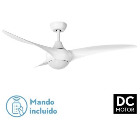 Ventilatore da soffitto DC Canea 24W Bianco 3 Pale