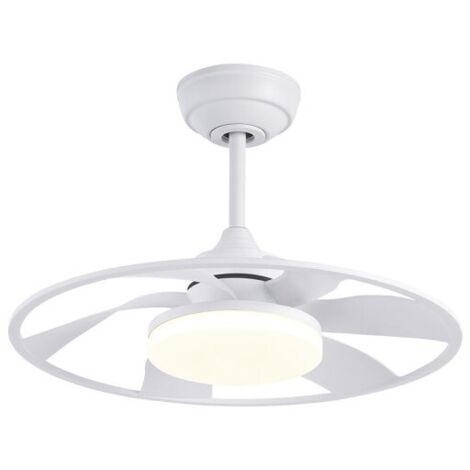 Ventilatore da soffitto DC Celsius 26W Bianco 6 Pale