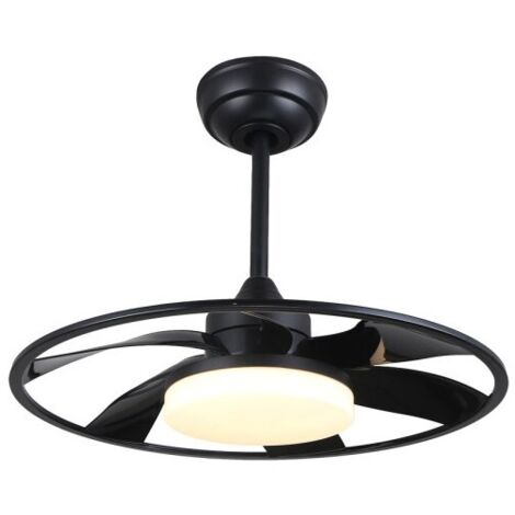 Ventilatore da soffitto DC Celsius 26W Nero 6 Pale
