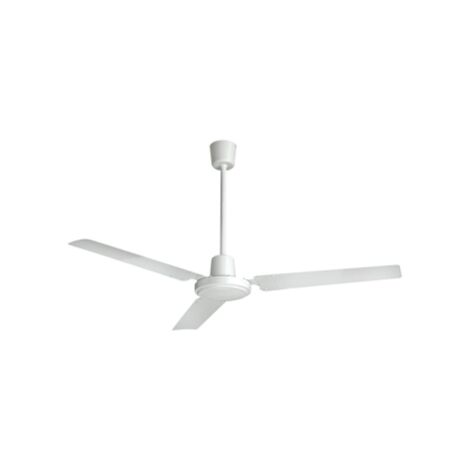 Ventilatore da soffitto in alluminio bianco - Mod. Michelangelo Large