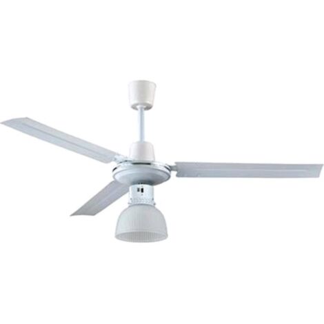 VENTILATORE DA SOFFITTO INDUSTRIAL + LUCE EFFE