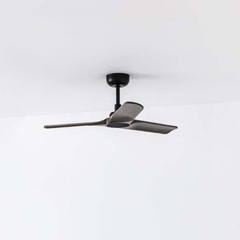Ventilatore da soffitto nero Ø90 cm HEYWOOD S 33806