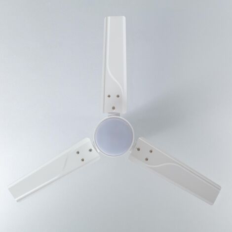 TECHBREY Ventilatore da Soffitto Silenzioso Vacker 105cm Motore DC Bianco CCT Con Luce, Telecomando RF, Wifi: False