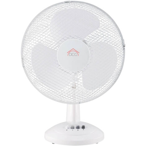 VENTILATORE DA TAVOLO 40W A 3 PALE DA D.40CM