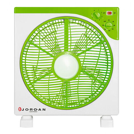 Ventilatore Da tavolo 45w Portatile 3 Velocita' Timer 5 Pale