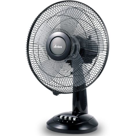 Ventilatore da Tavolo Ardes Style 31, Nero