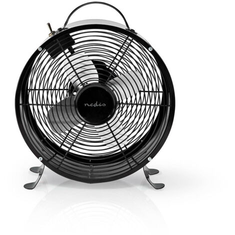 Ventilatore Da Tavolo Fncl10Bk20 - 25Cm - Nero