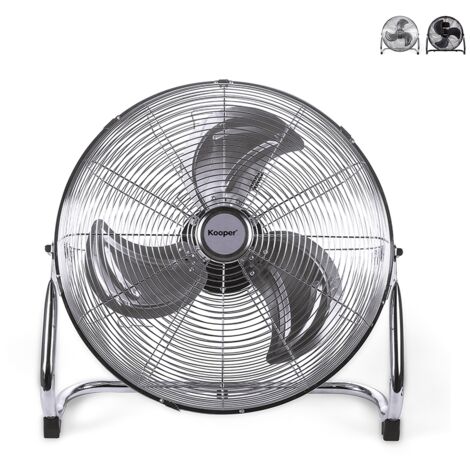 Ventilatore da tavolo regolabile 3 pale ad velocità 70W Kureb - Grigio